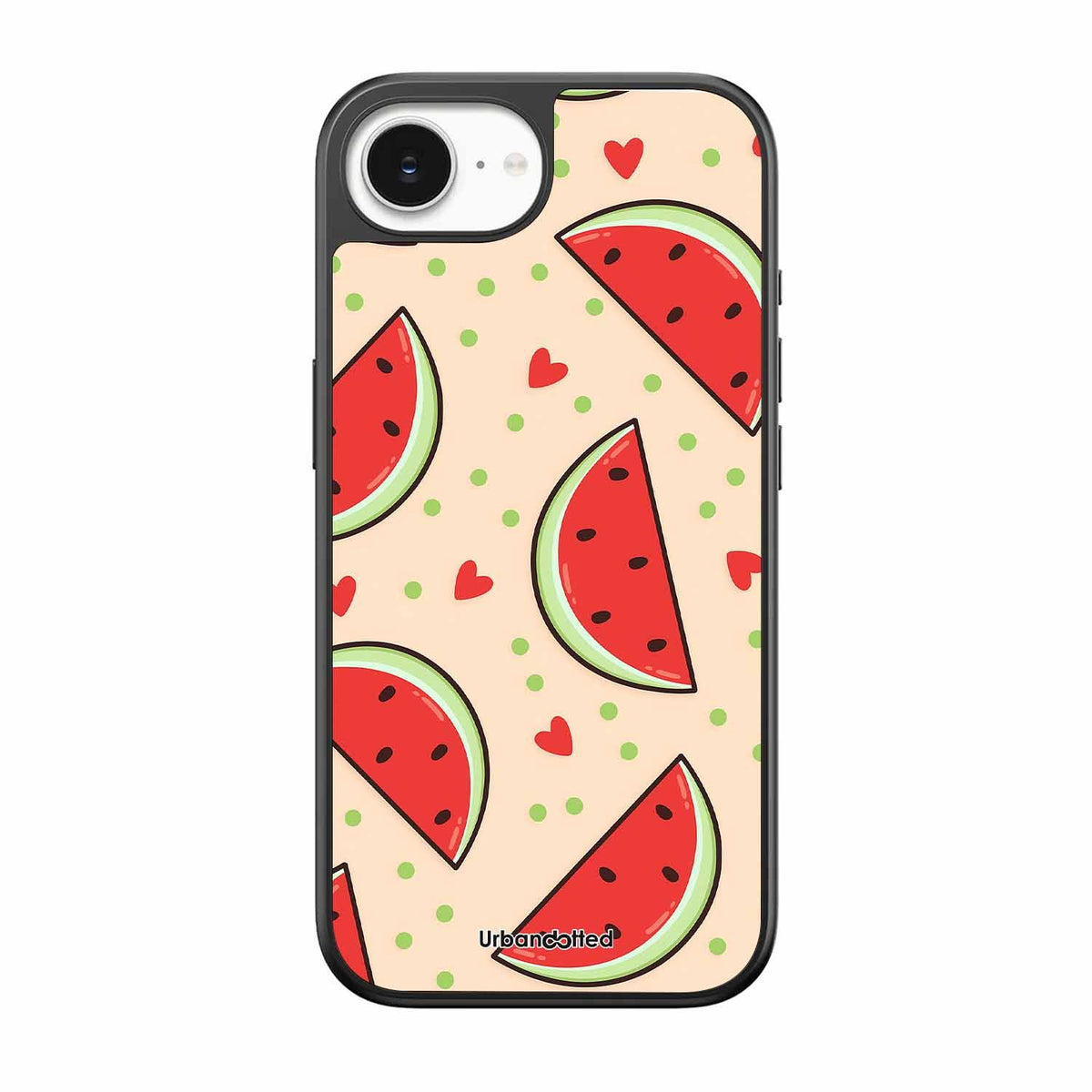 Watermelon Slice Fun Glass Case For iPhone 17e