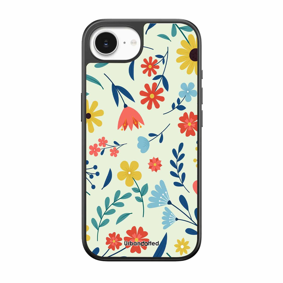 Colorful Wildflower Meadow Glass Case For iPhone 17e