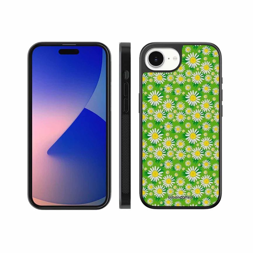 Cheerful Daisy Glass Case For iPhone 17e