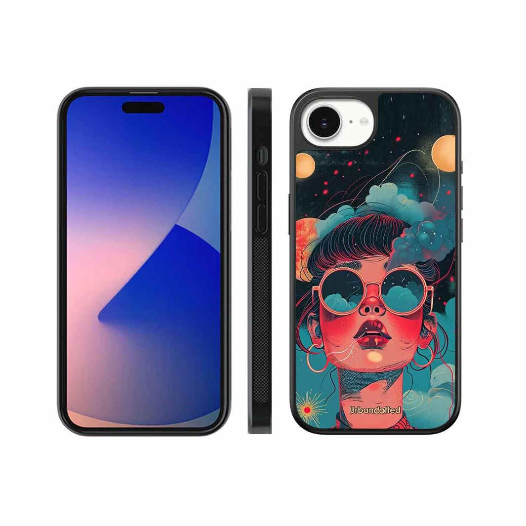 Starry Eyed Wonder Glass Case For iPhone 17e