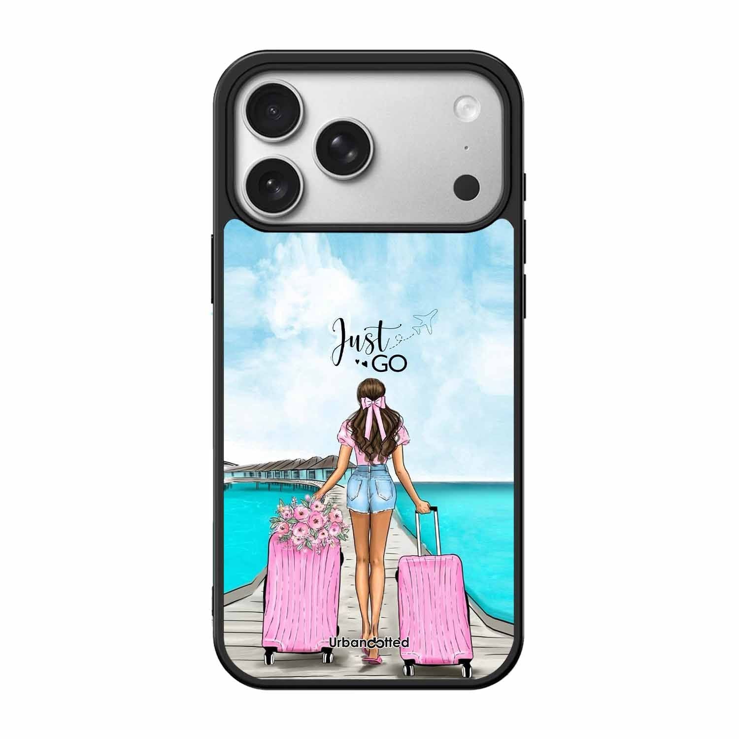 Just Go Travel Glass Case For iPhone 17 Pro
