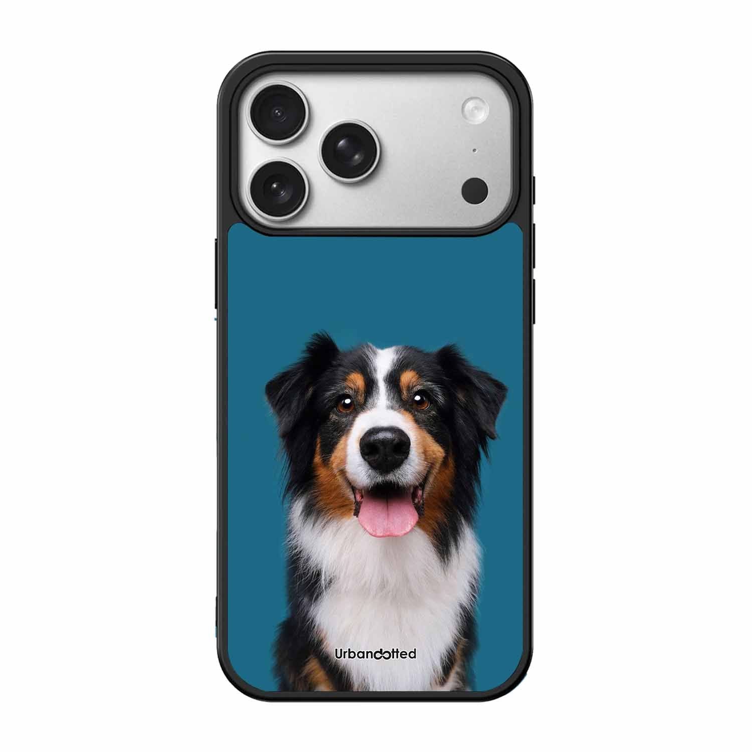 Aussie Shepherd Smile Glass Case For iPhone 17 Pro