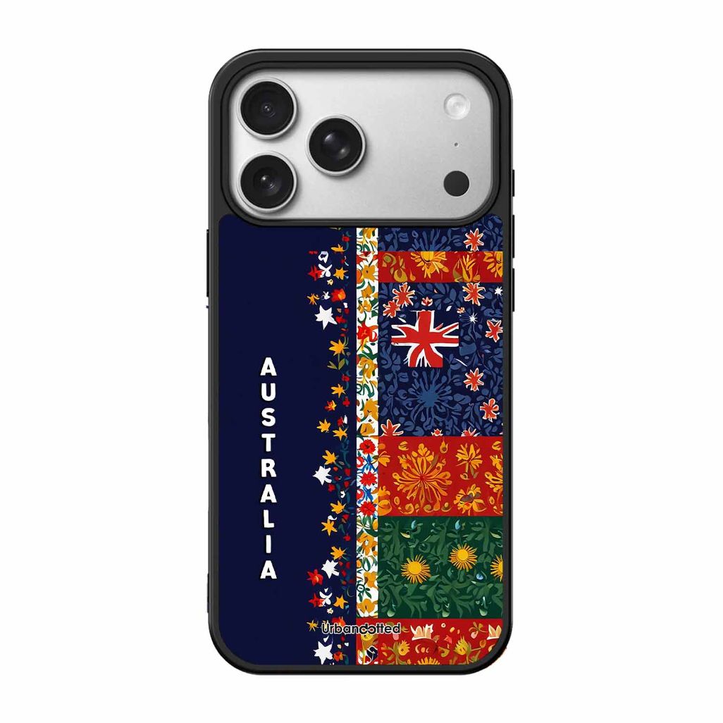 Australian National Pride Glass Case For iPhone 17 Pro