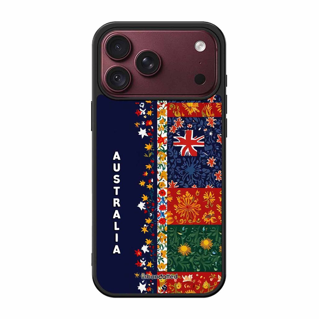Australian National Pride Glass Case For iPhone 18 Pro