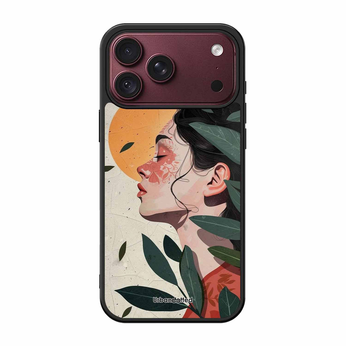 Nature's Embrace Glass Case For iPhone 18 Pro