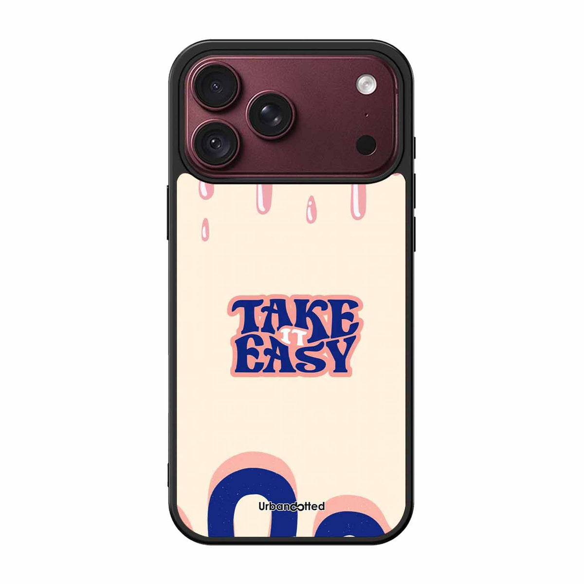 Take It Easy Drip Glass Case For iPhone 18 Pro