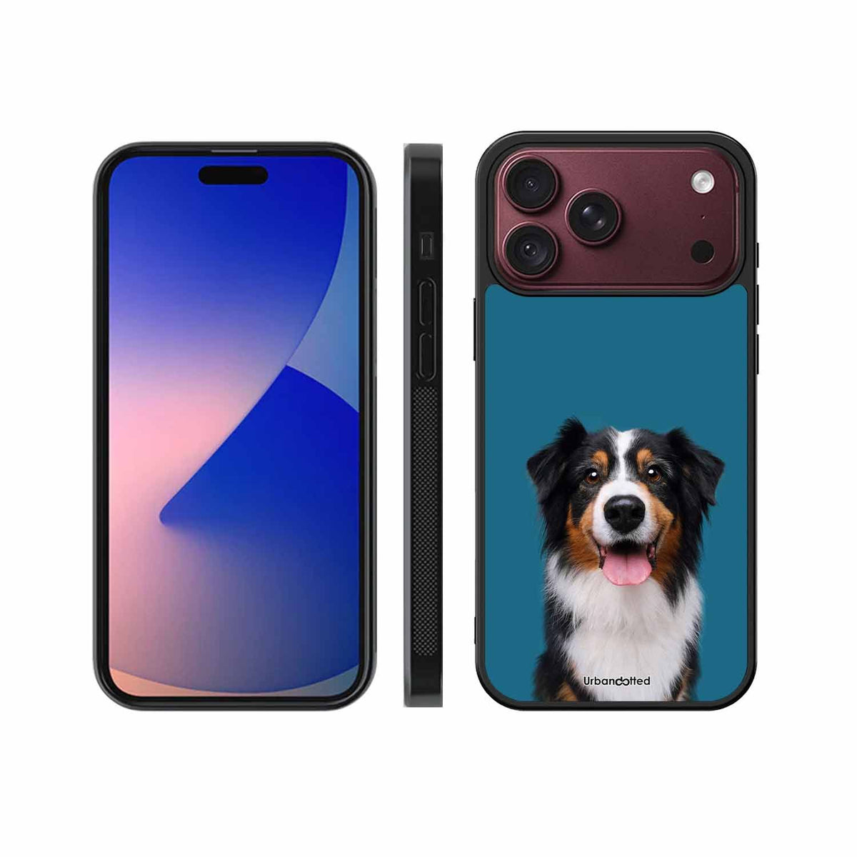 Aussie Shepherd Smile Glass Case For iPhone 18 Pro