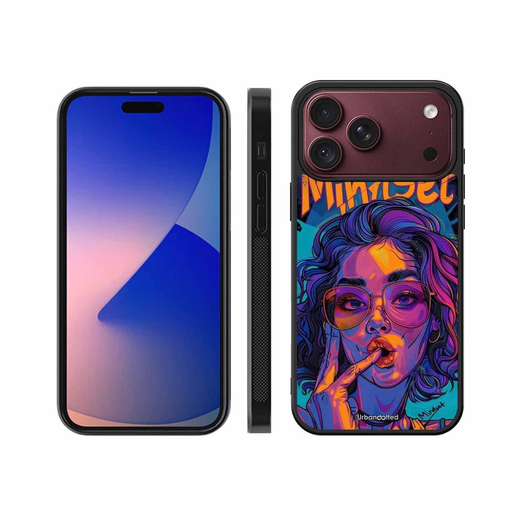 Vibrant Pop Art Girl Glass Case For iPhone 18 Pro