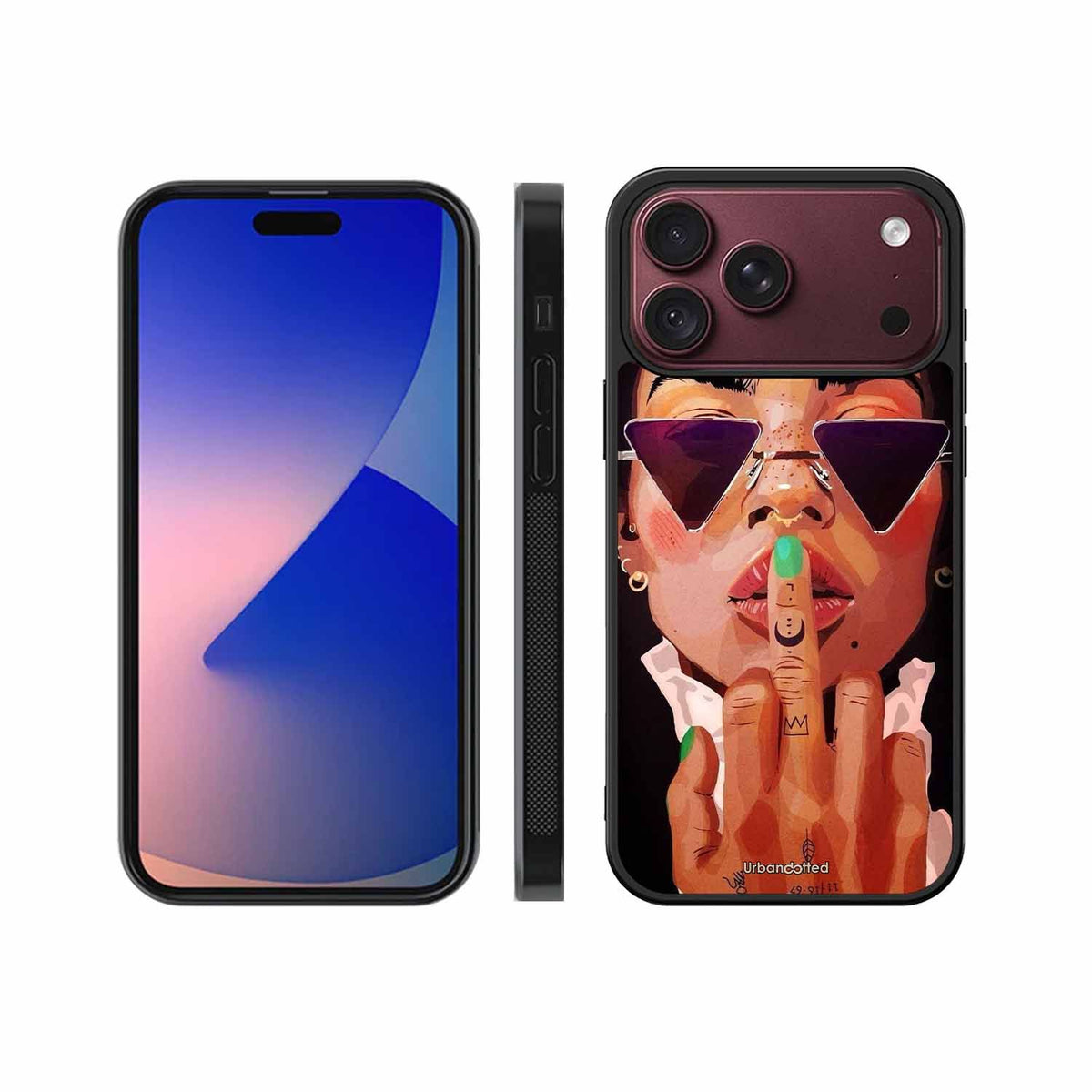 Unfiltered Attitude Glass Case For iPhone 18 Pro