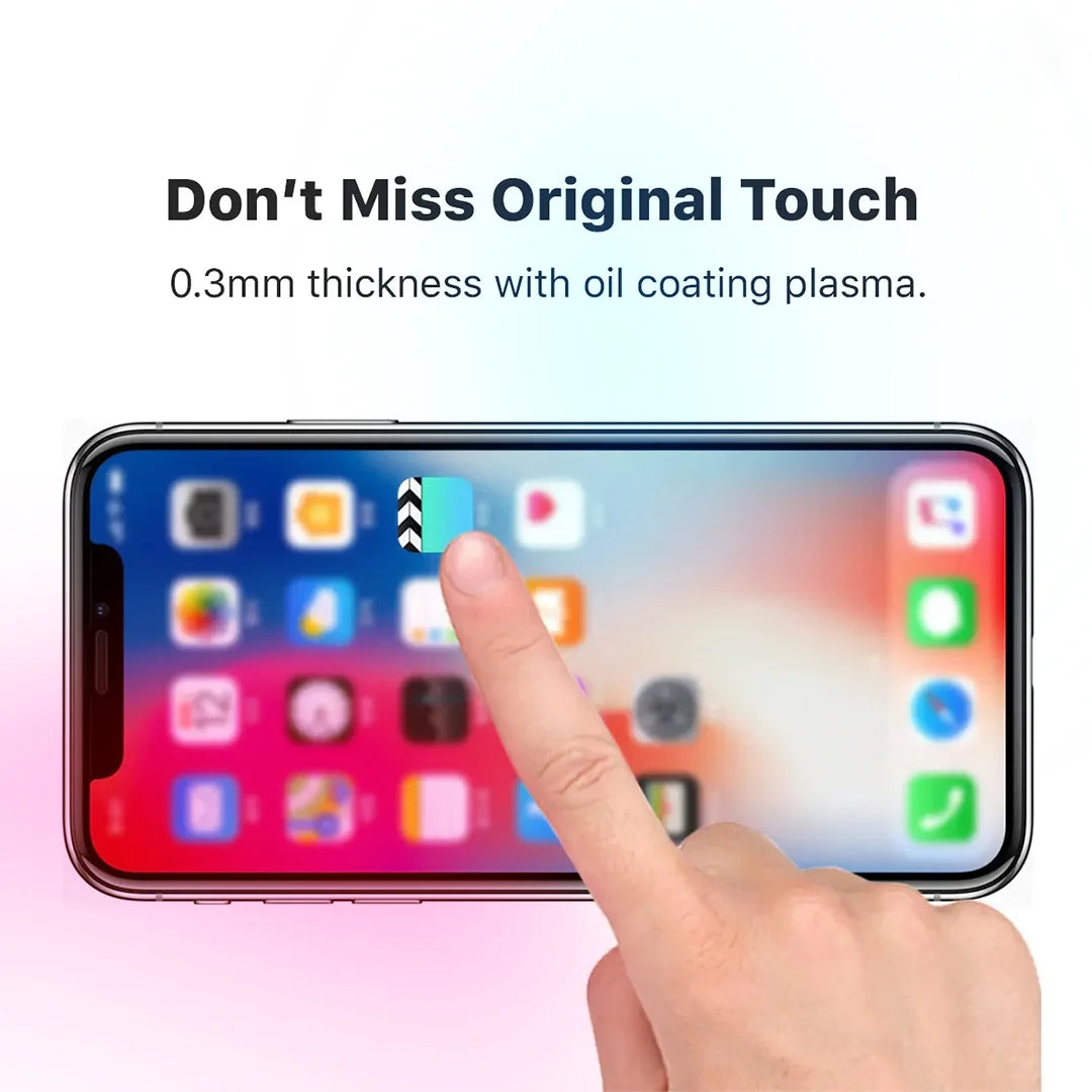 Premium Privacy Screen Protector - 9H Tempered Glass with Applicator Tray
