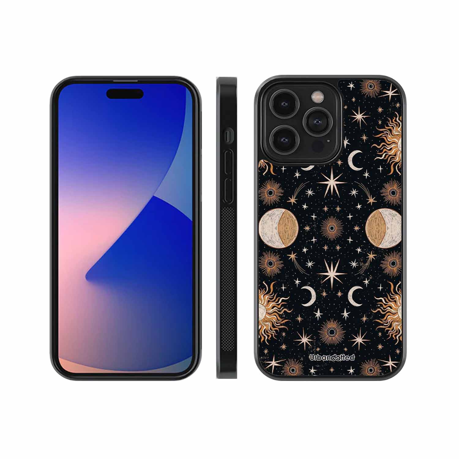 Celestial Night Sky Glass Case