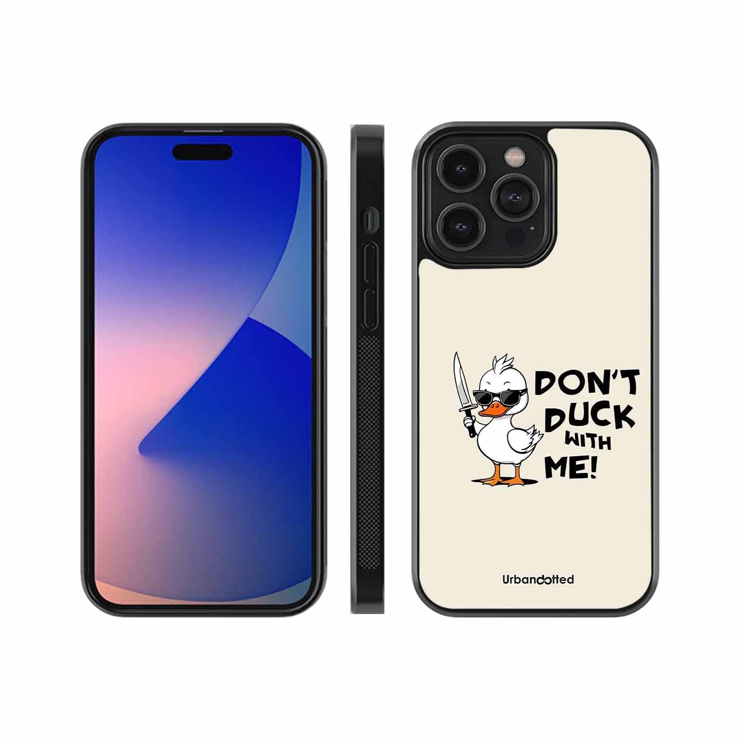 Rebellious Duck Glass Case