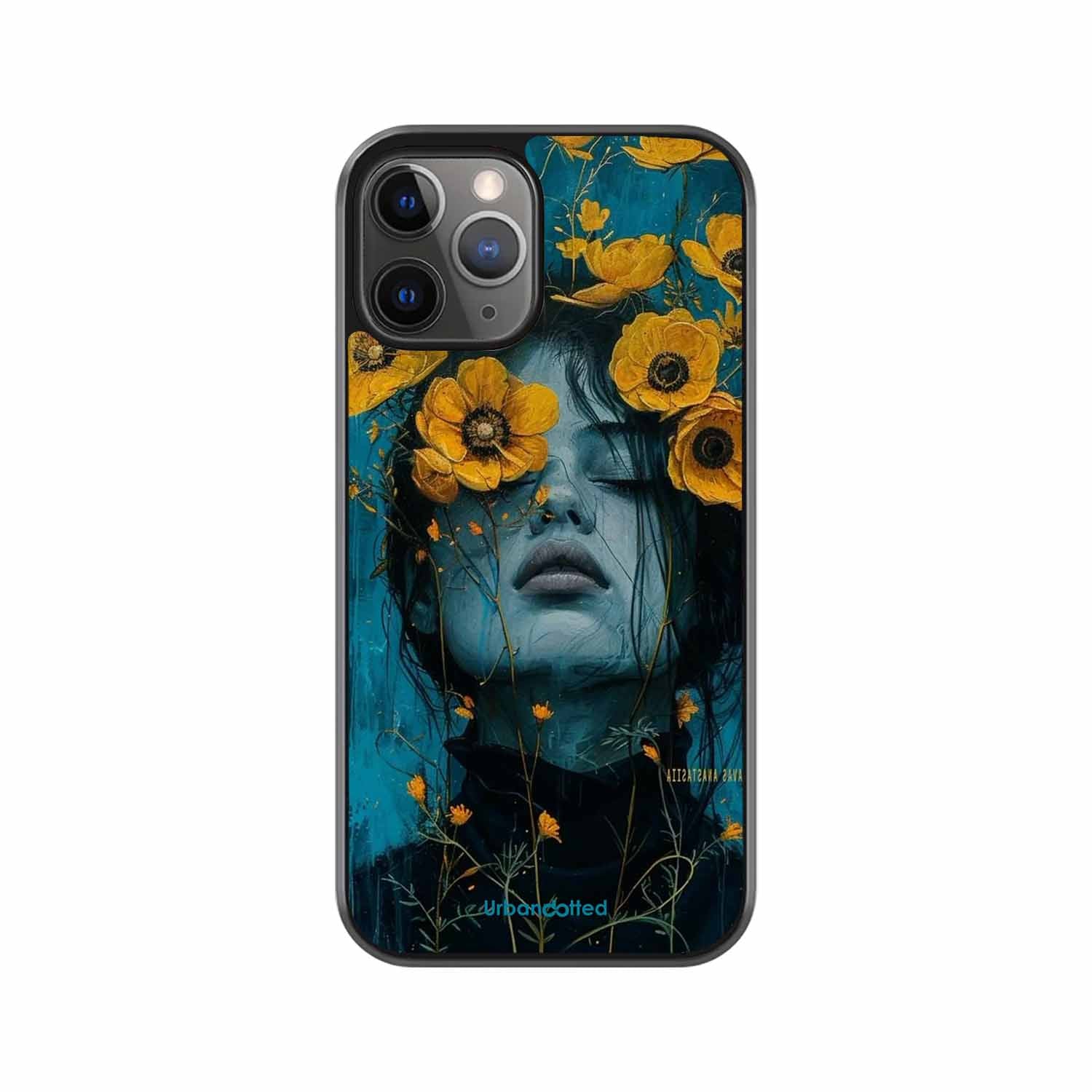 Wildflower Spirit Glass Case For iPhone 11 Pro