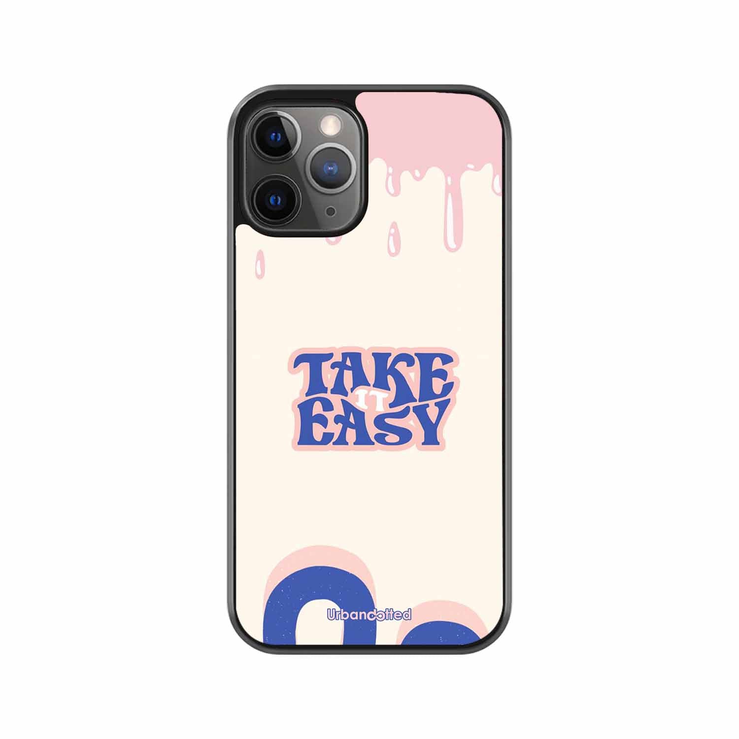 Take It Easy Drip Glass Case For iPhone 11 Pro Max