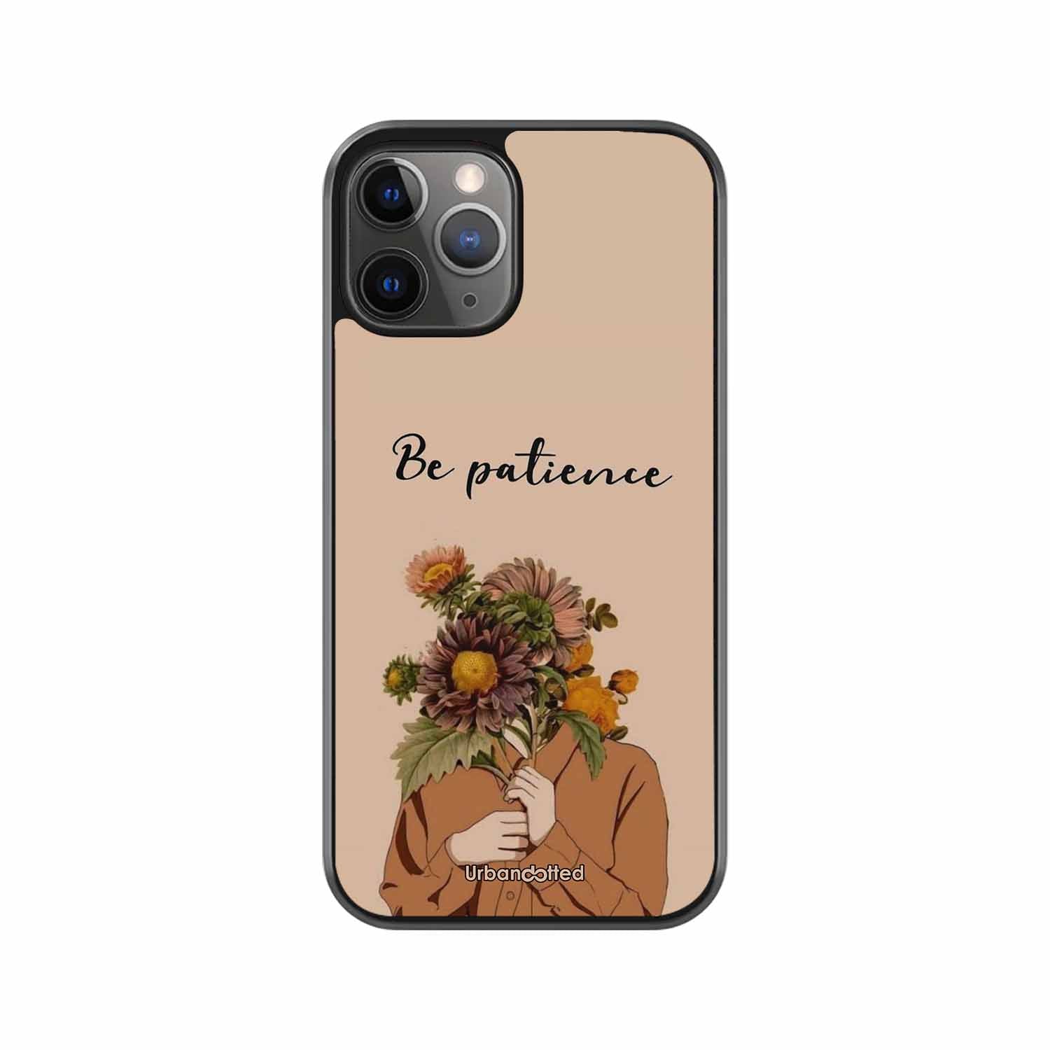 Gentle Bloom Patience Glass Case For iPhone 11 Pro Max