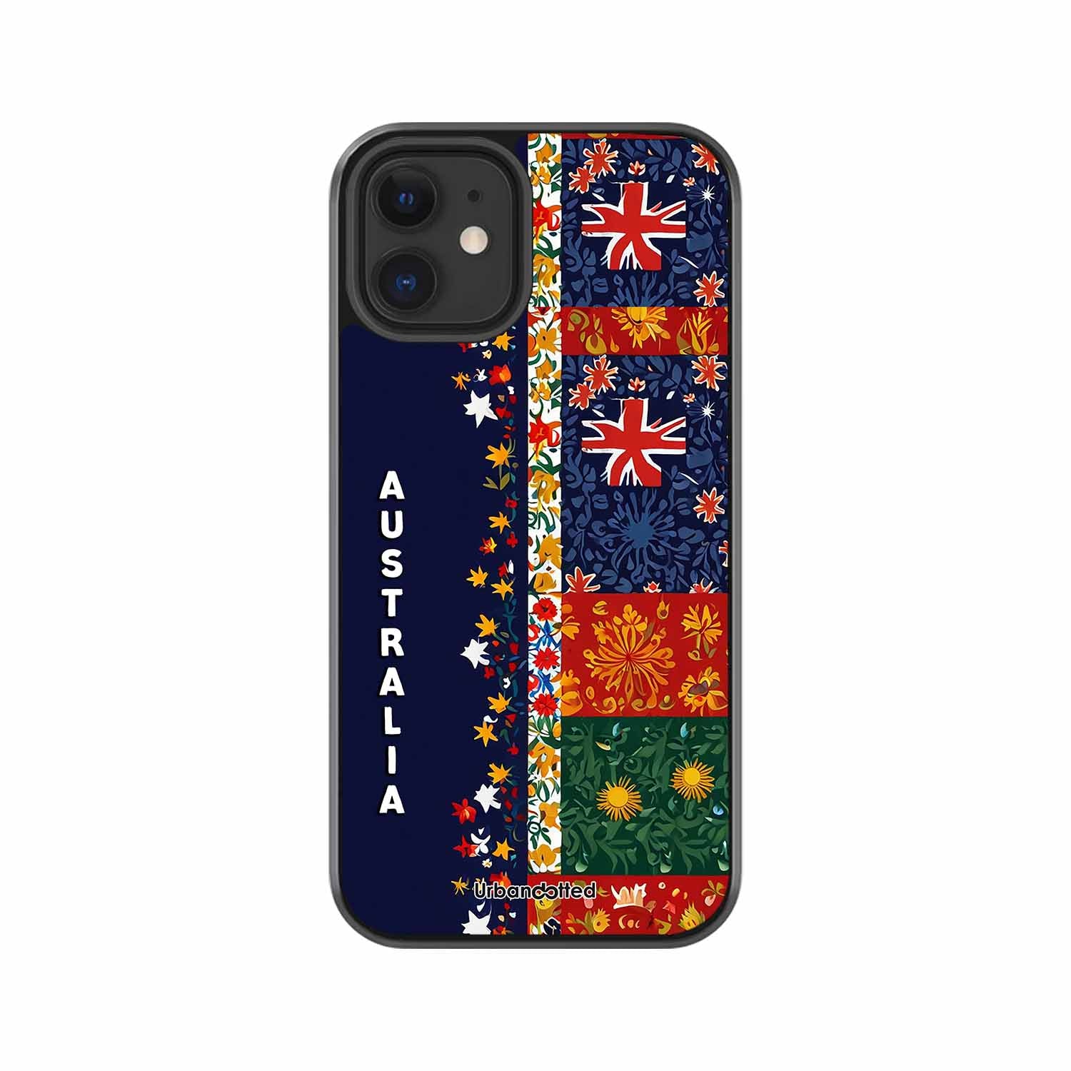 Australian National Pride Glass Case For iPhone 12 Mini