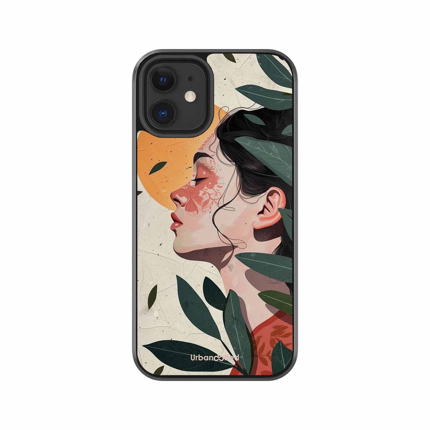 Nature's Embrace Glass Case For iPhone 12 Mini
