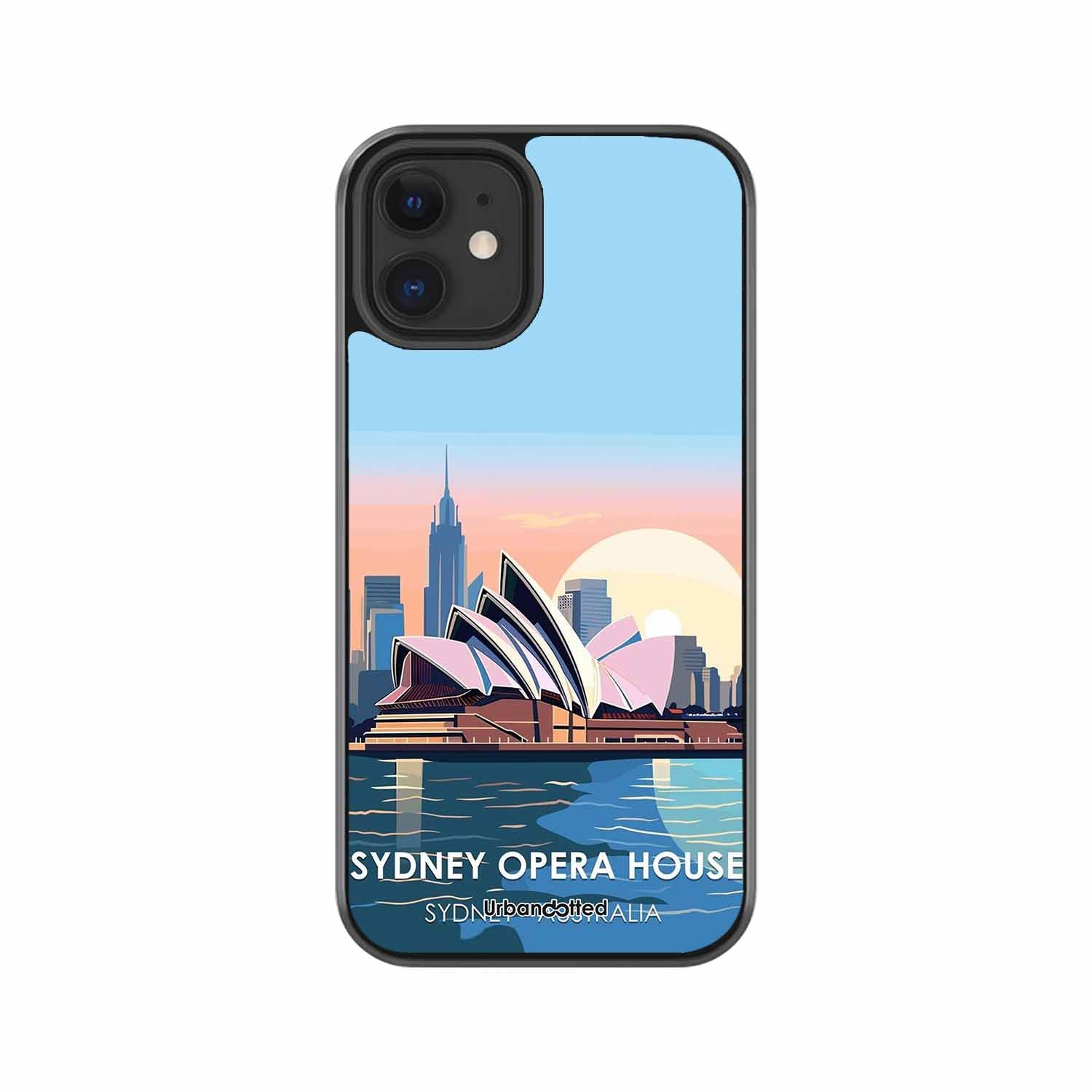 Sydney Opera House Sunrise Glass Case For iPhone 12 Mini