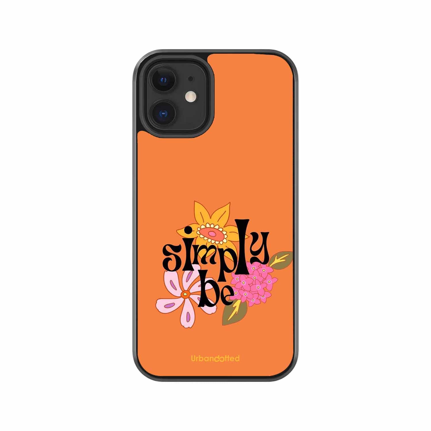 Simply Be Floral Glass Case For iPhone 12 Mini