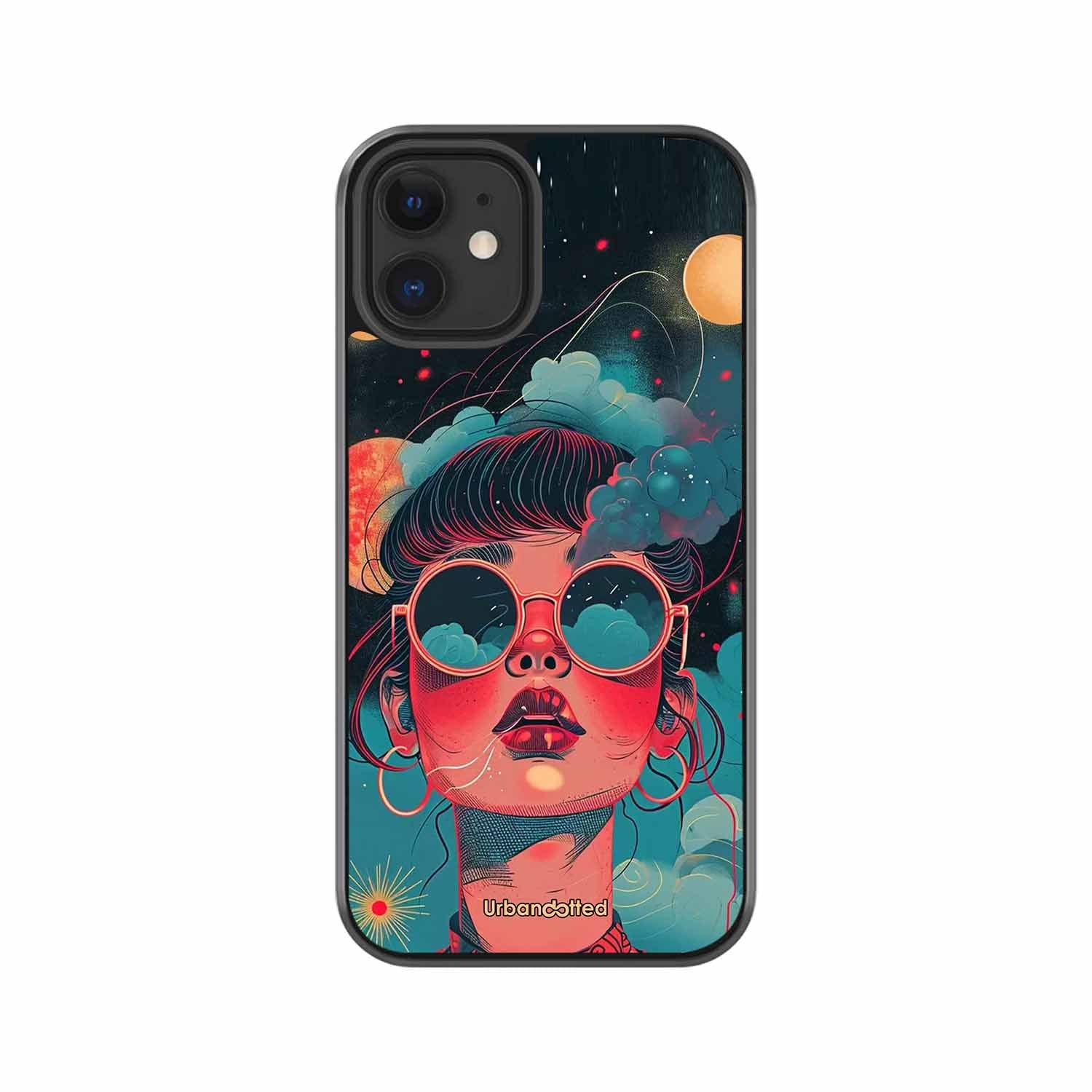 Starry Eyed Wonder Glass Case For iPhone 12 Mini