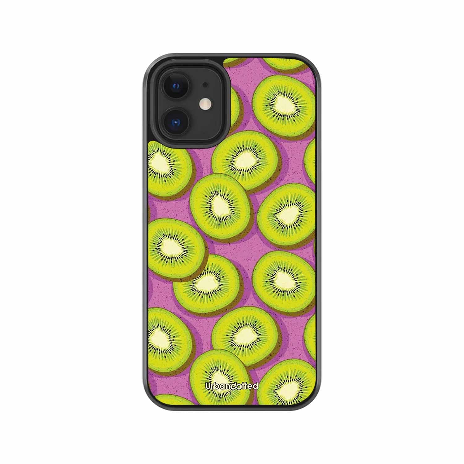 Refreshing Kiwi Glass Case For iPhone 12 Mini