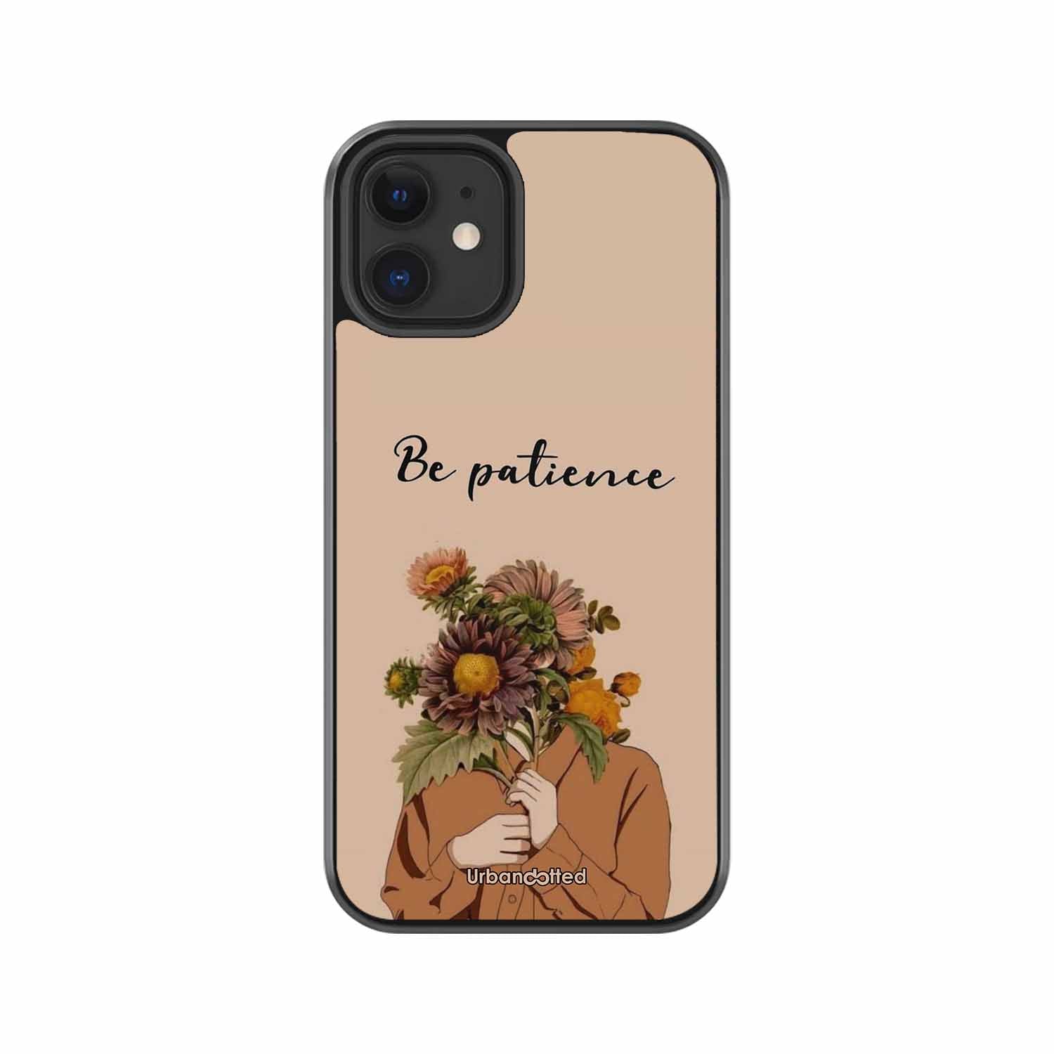 Gentle Bloom Patience Glass Case For iPhone 12 Mini
