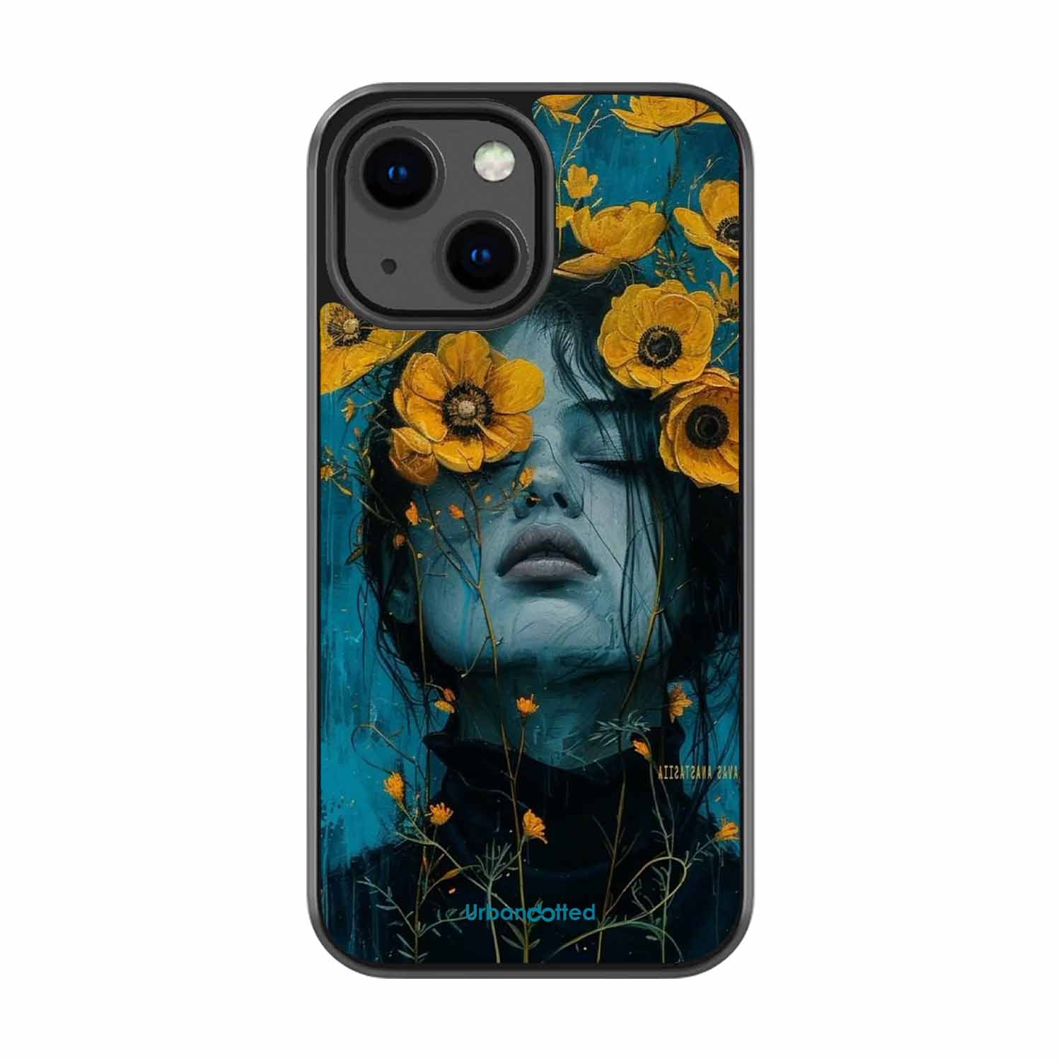 Wildflower Spirit Glass Case For iPhone 13 Mini