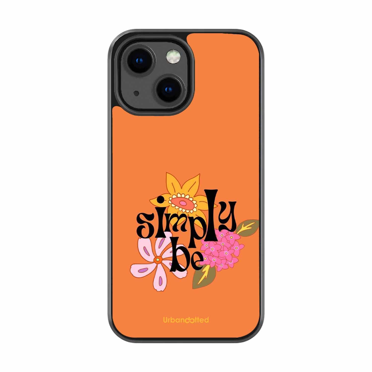 Simply Be Floral Glass Case For iPhone 13 Mini