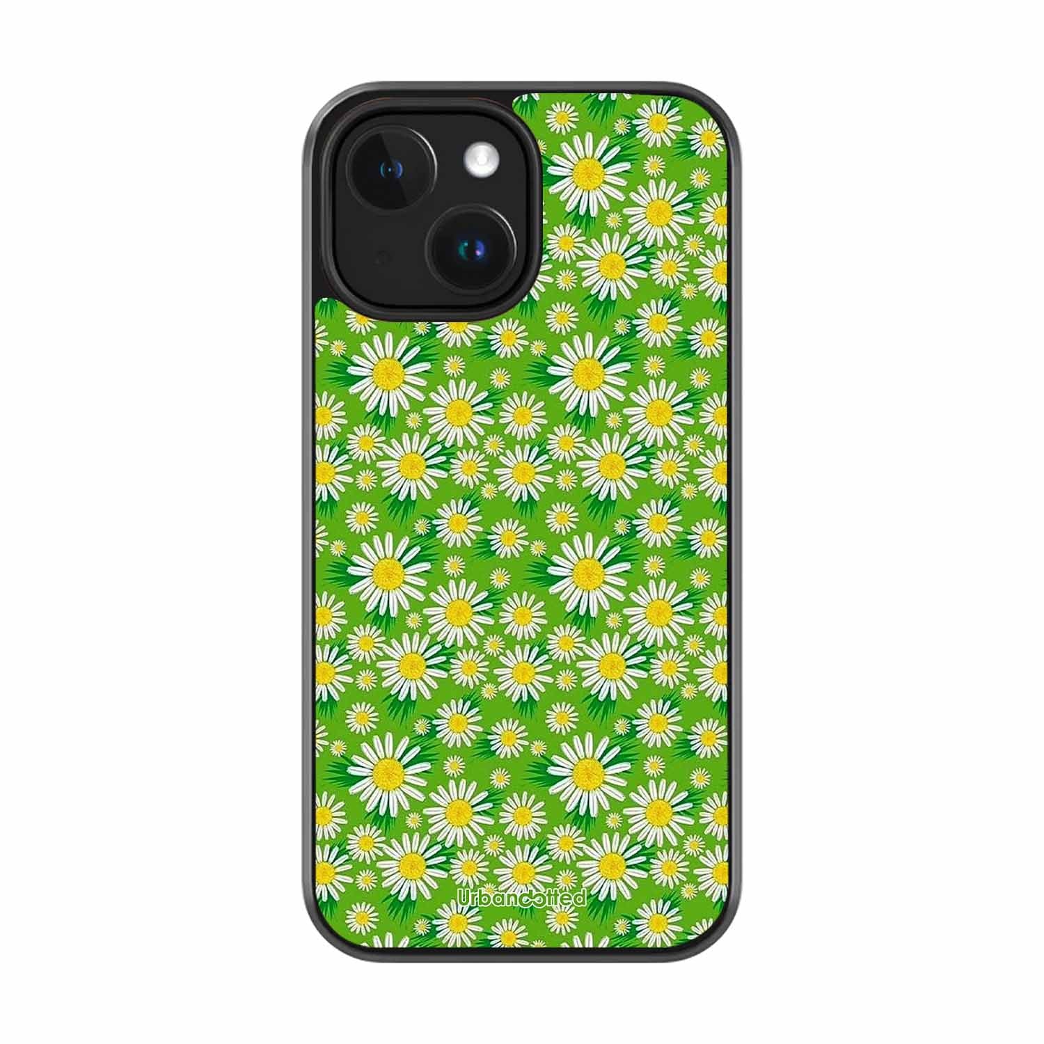 Cheerful Daisy Glass Case For iPhone 14