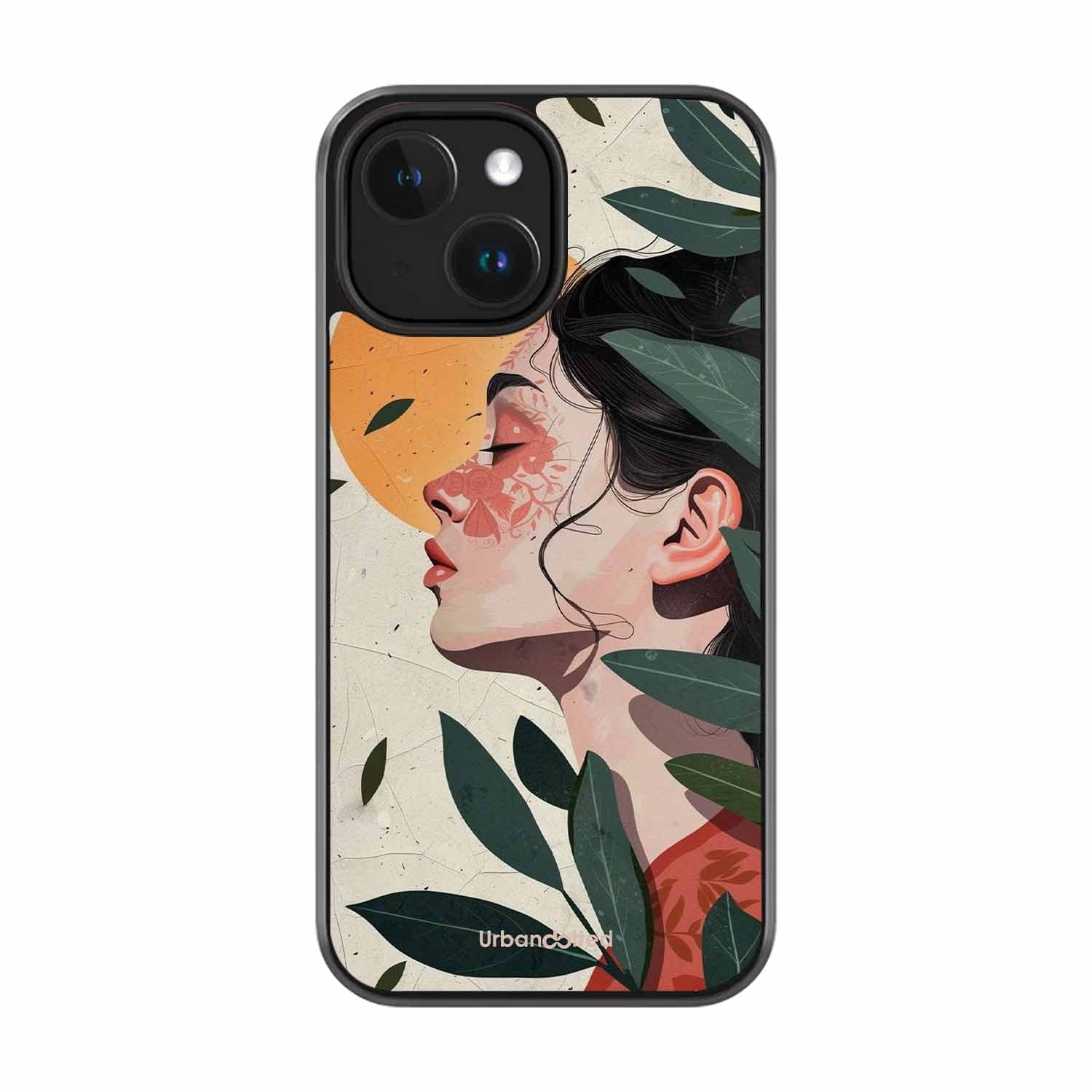 Nature's Embrace Glass Case For iPhone 14