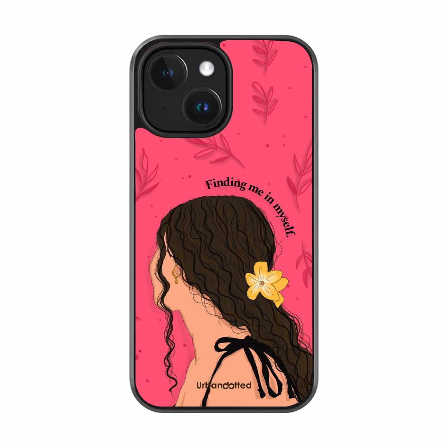 Find Me in Your Self Glass Case For iPhone 15 Plus