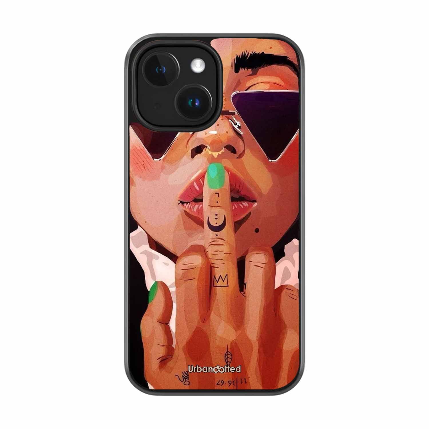 Unfiltered Attitude Glass Case For iPhone 14 Plus