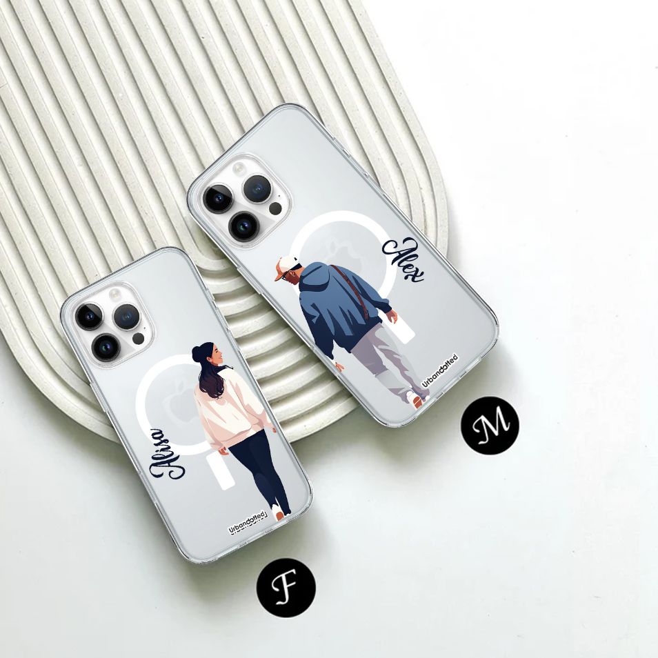 Our Journey Crystal Clear Couple Case