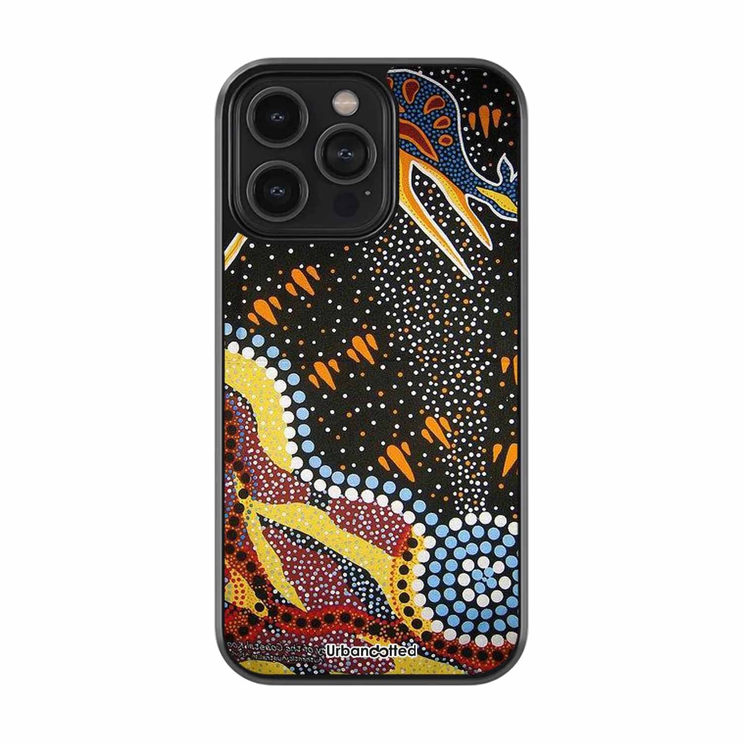 Premium Aboriginal Art Glass Case