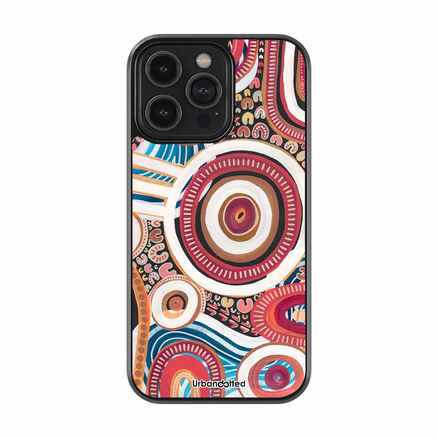 Concentric Circles Glass Case