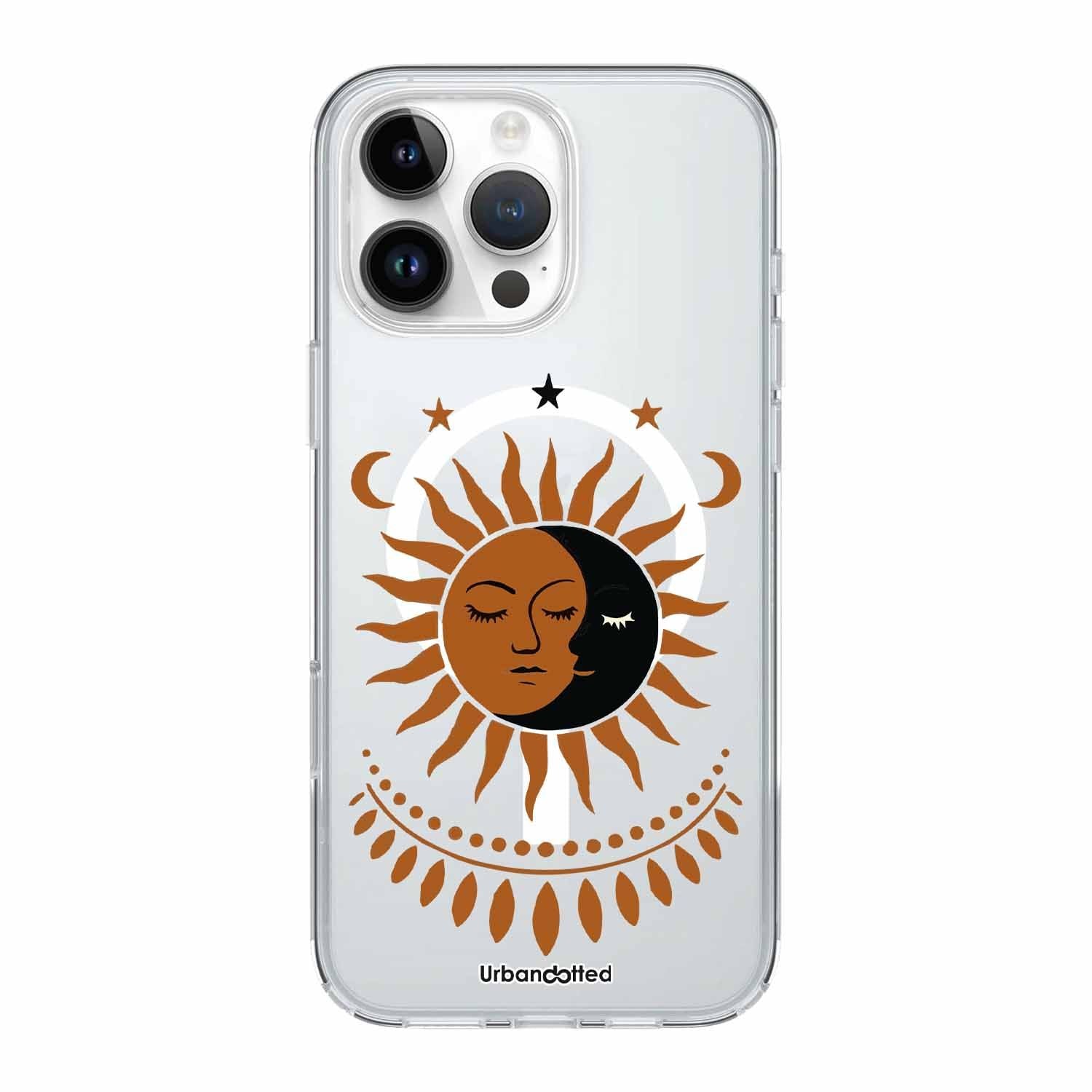 Celestial Harmony Crystal Clear Astrology Case