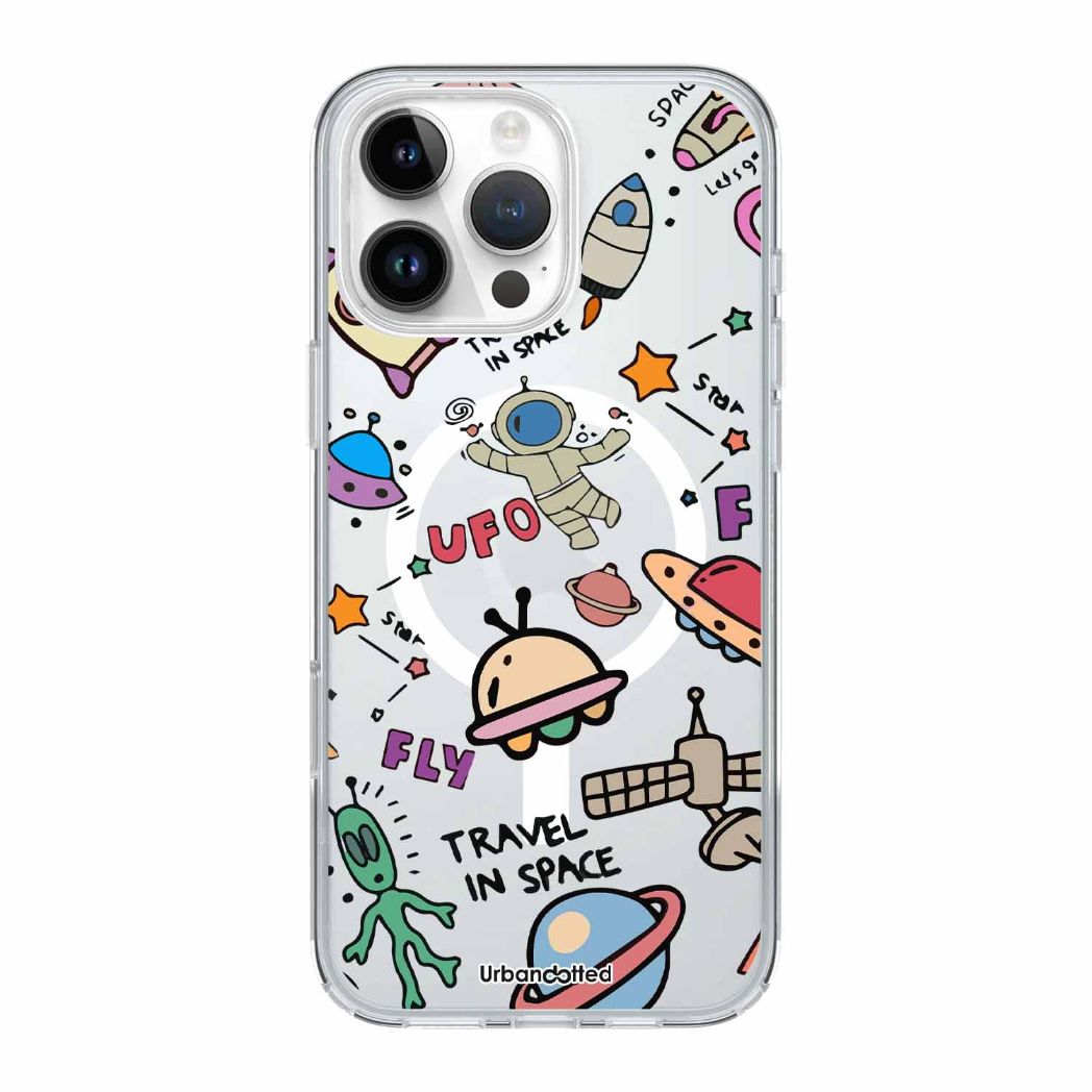 Cosmic Explorer Quest Crystal Clear Astrology Case