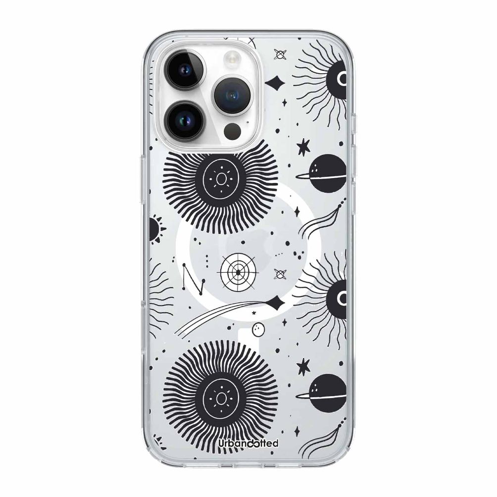 Stellar Orbit Glyph Crystal Clear Astrology Case