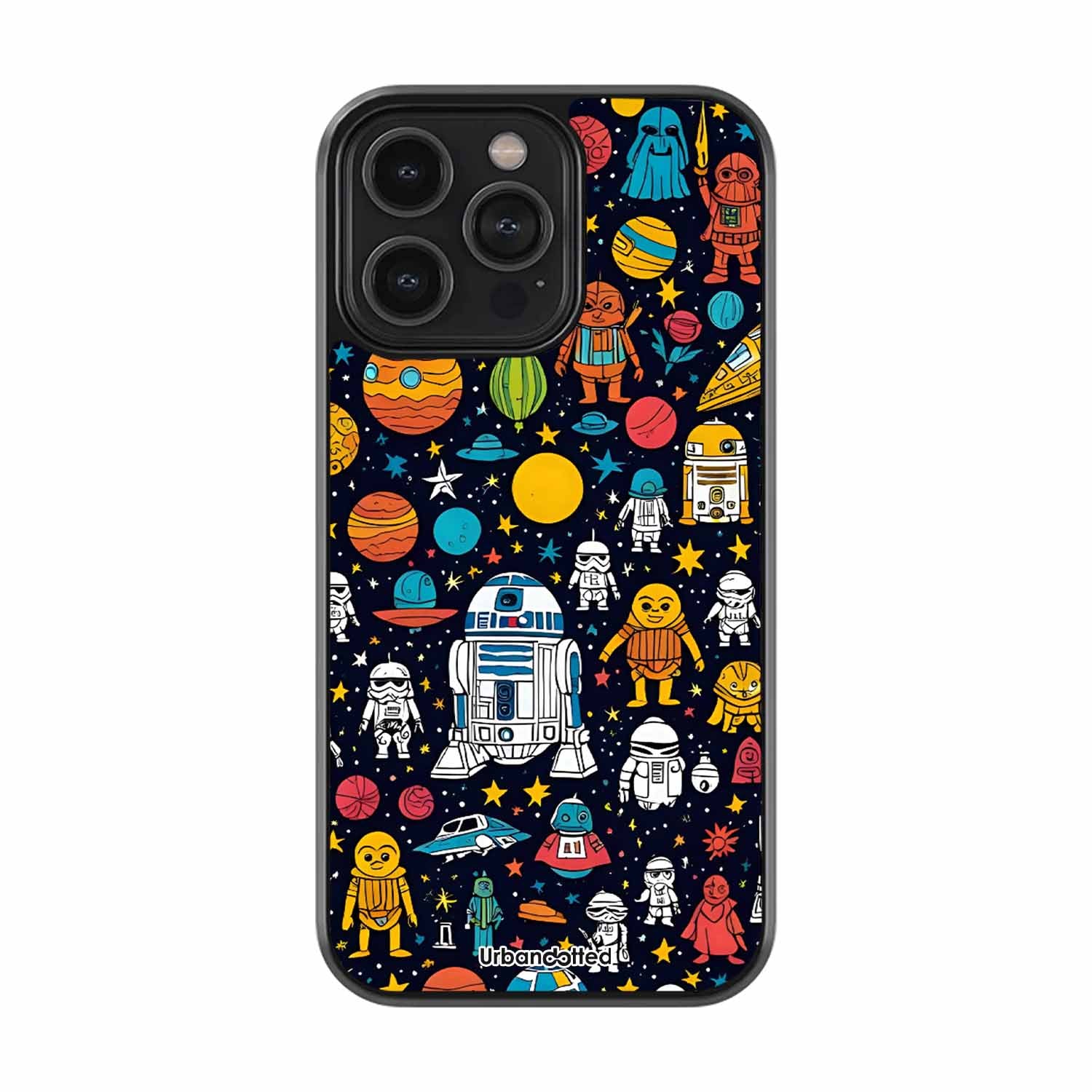 Galactic Heroes Pattern Astrology Glass Case