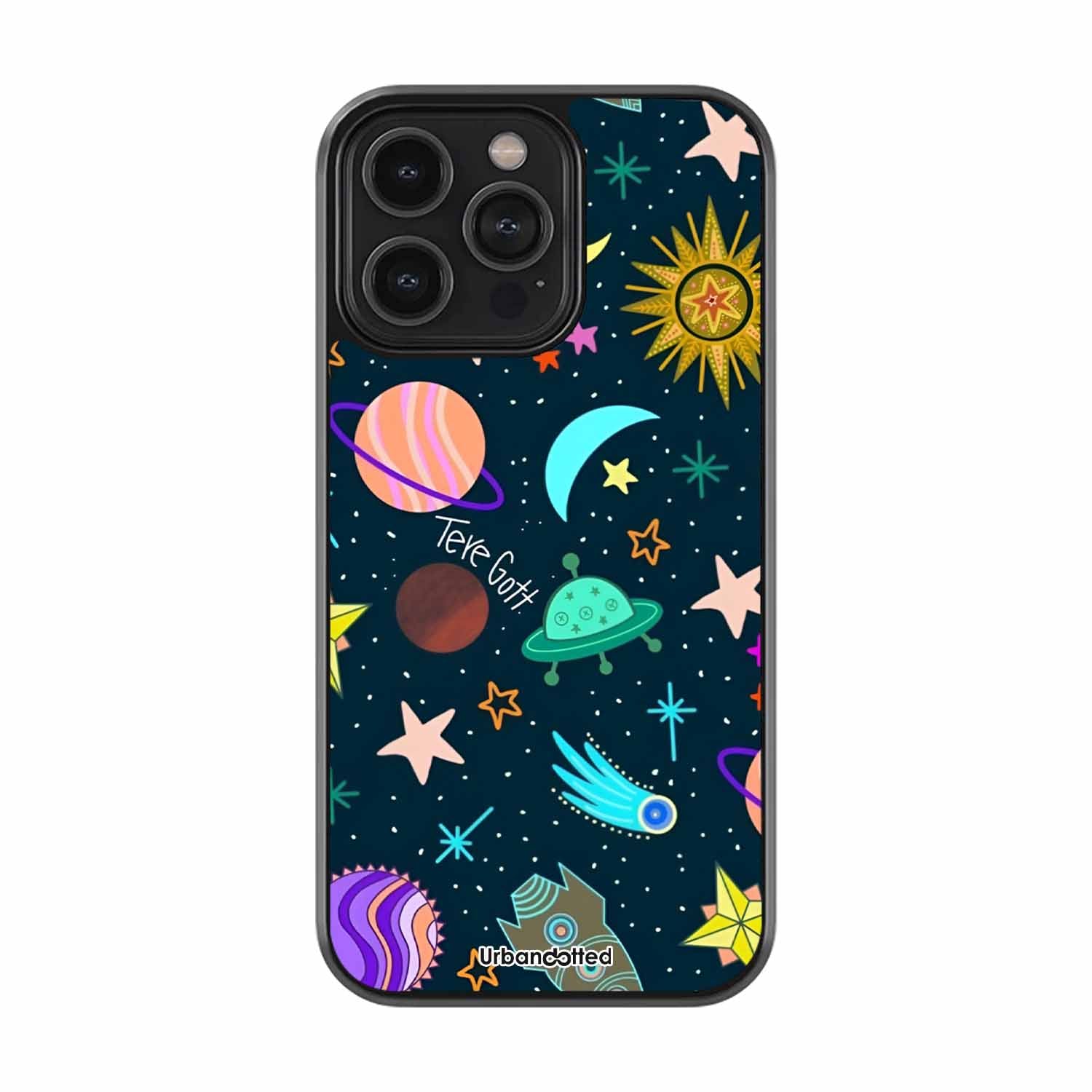 Cosmic Whimsy Astrology Glass Case