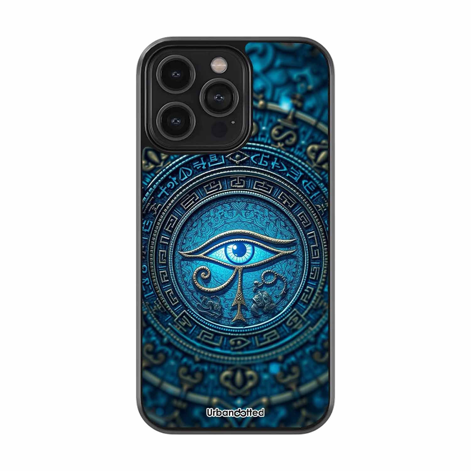 Ancient Egyptian Eye Astrology Glass Case
