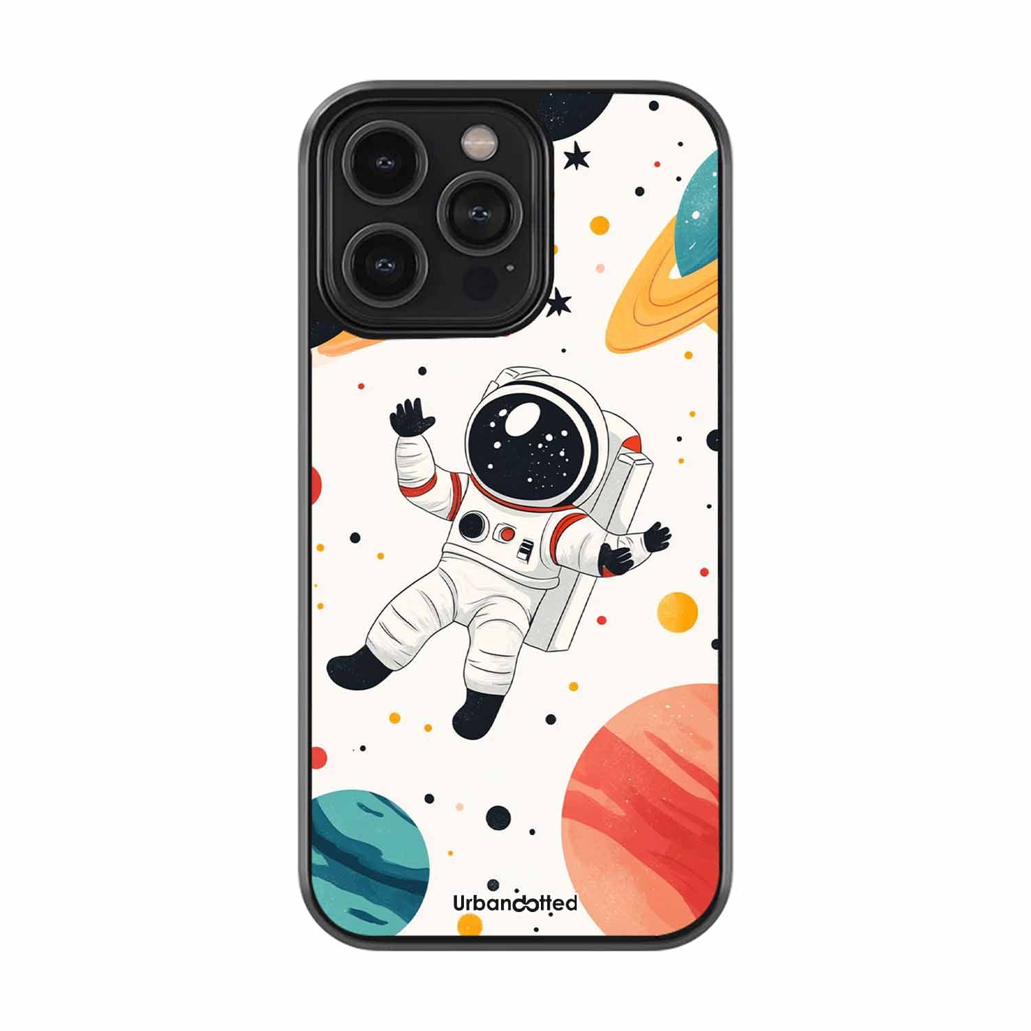 Floating in Space Astrology Glass Case