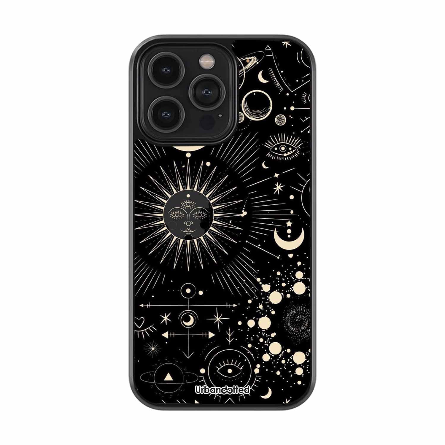 Celestial Geometry Astrology Glass Case