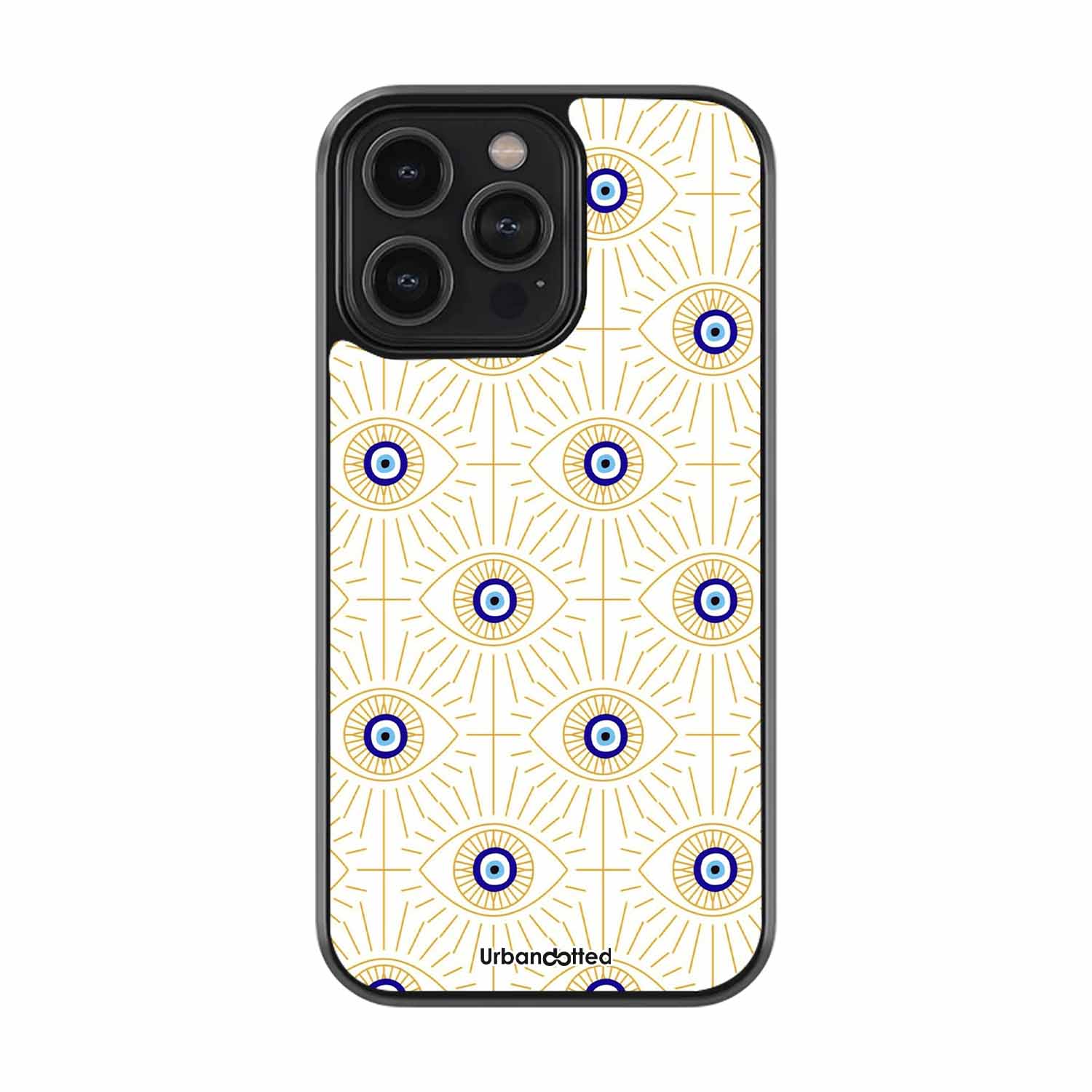 Golden Gaze Protection Astrology Glass Case