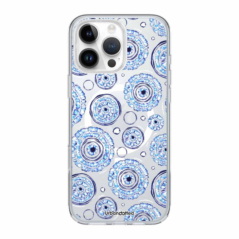 Ancient Dreamscape Weave Crystal Clear Aboriginal Case