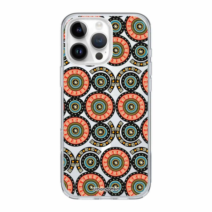 Ancestral Nexus Canvas Crystal Clear Aboriginal Case