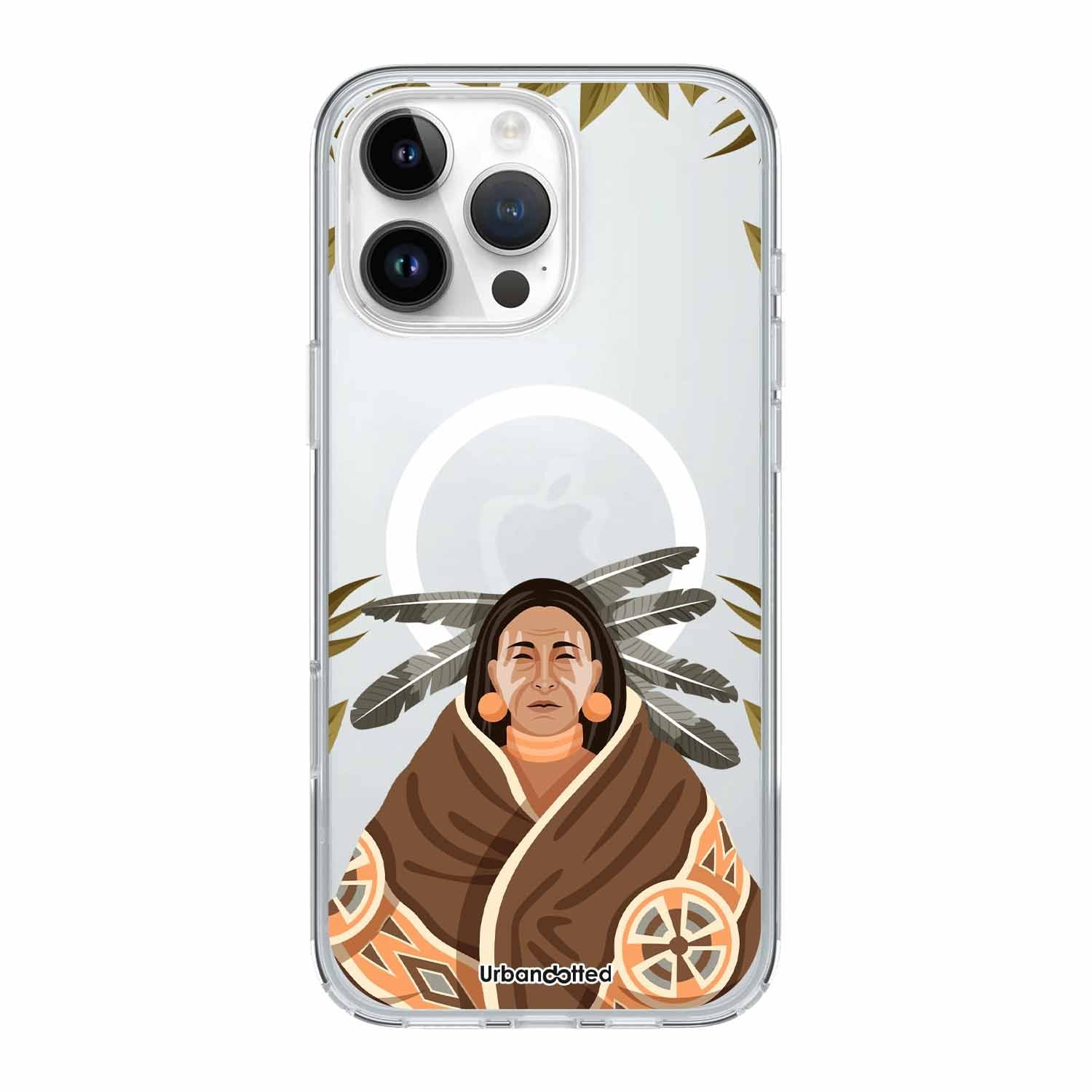 Dreamtime Spirit Guardian Crystal Clear Aboriginal Case