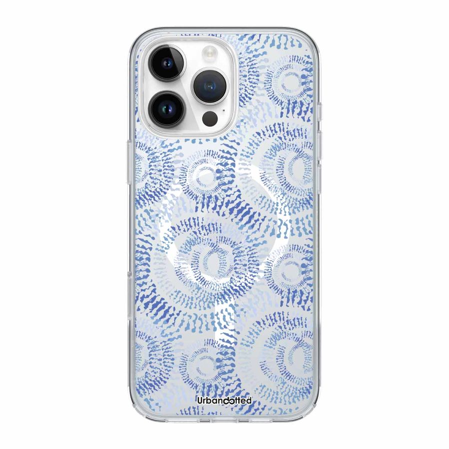 Aqua Dreaming Current Crystal Clear Aboriginal Case