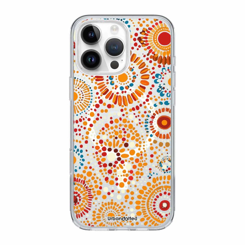 Desert Wind Spirit Crystal Clear Aboriginal Case