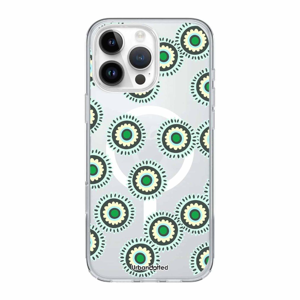 Emu Plum Bloom Crystal Clear Aboriginal Case